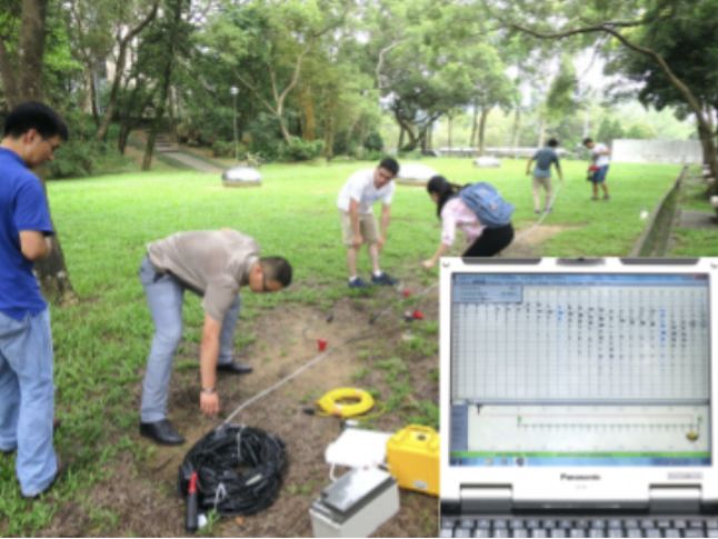 Seismology Experiment in CUHK Campus